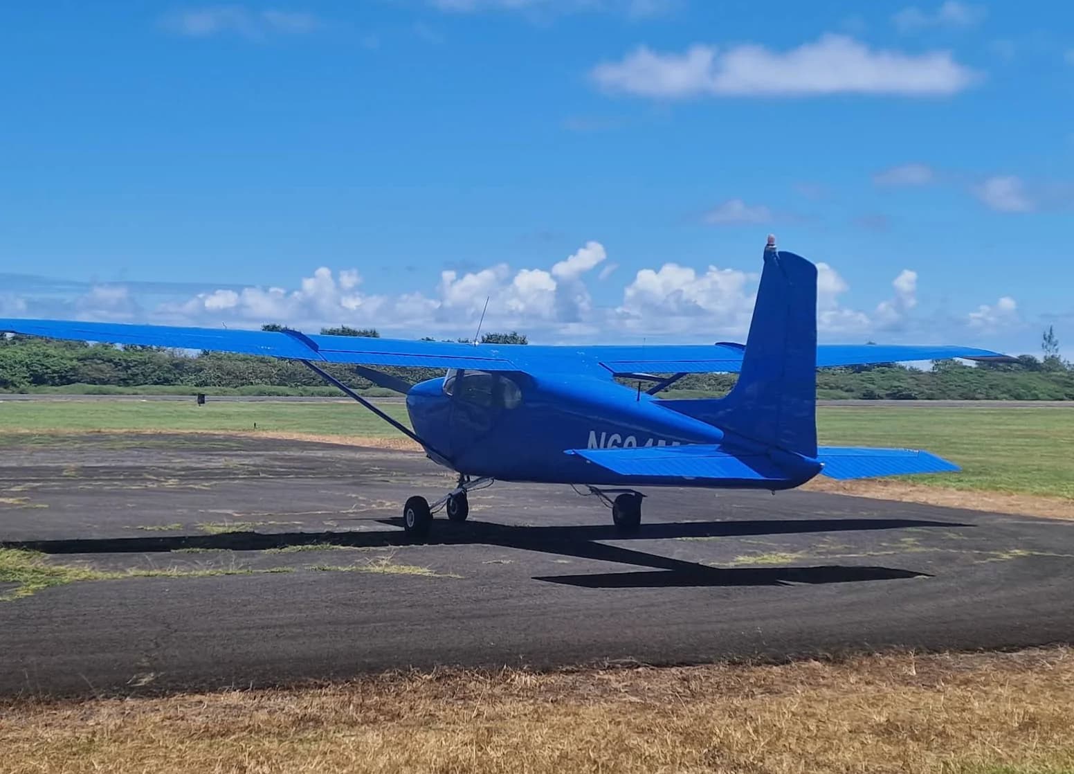 Aircraft on the tarmac at Hana Airport